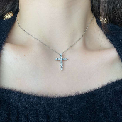 [Clover Jewelery]Unique Cross Shape Necklace