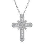 [Clover Jewelry] かすみ草とダイヤモンドのネックレス
