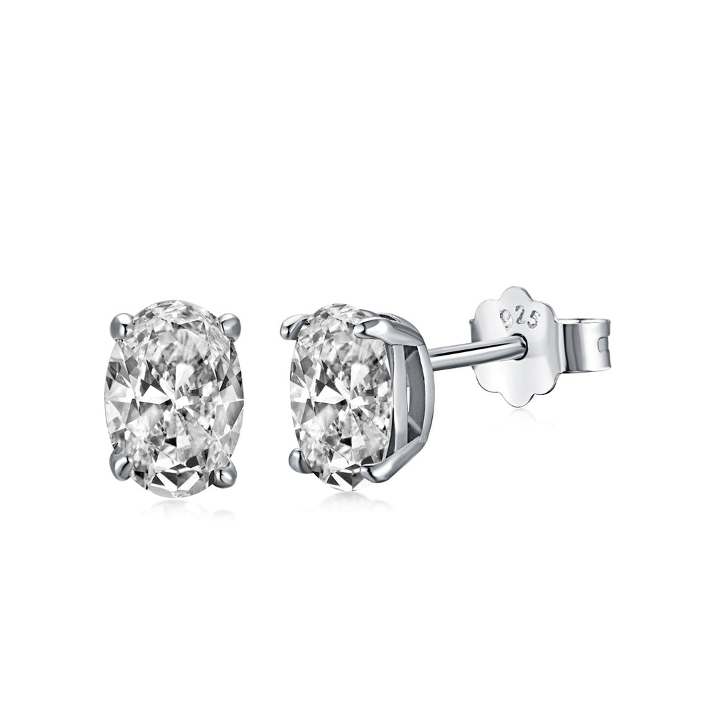 [Clover Jewelry]オーバル クラシック 凛としたエレガントピアス