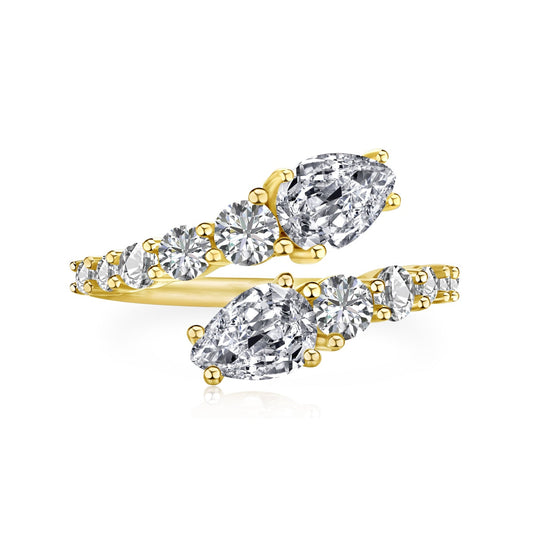 [Clover Jewelry]Zarter, lebhafter Ring in Schlangenform für den Alltag