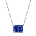 [Clover Jewelry]Luxuriöse quadratische, bunte Halskette