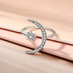 [Clover Jewelry]Eternity Mond & Stern Ring