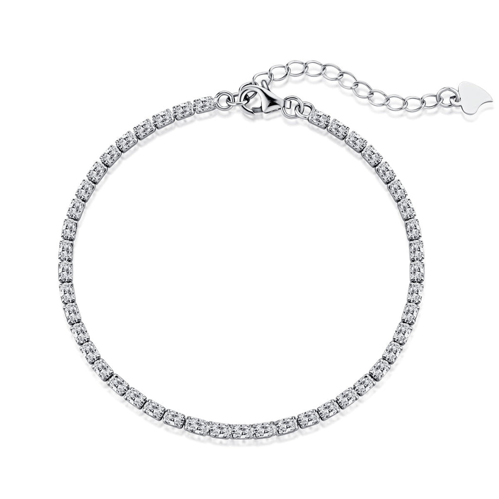 [Clover Jewelry]Elegantes Armband mit Smaragdschliff für den Alltag