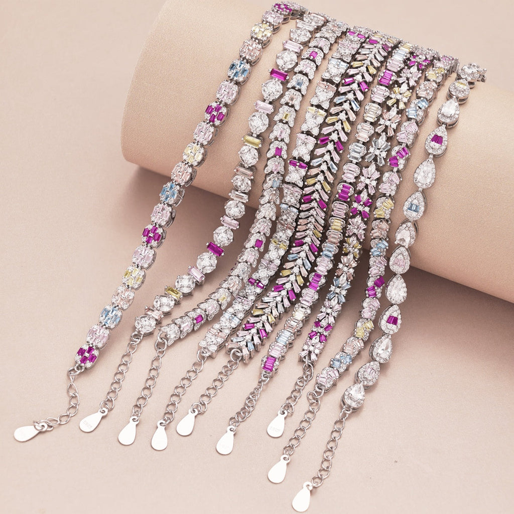 [Clover Jewelry]Einzigartiges buntes Blumenarmband für jeden Tag