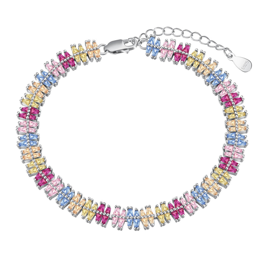 [Clover Jewelry]Funkelndes Exquisites Multi-Schliff Party Armband