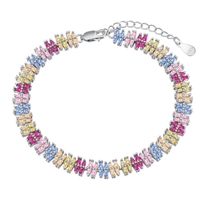 [Clover Jewelry] Funkelndes, exquisites Party-Armband mit mehreren Schliffen