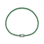 [Clover Schmuck]Schillerndes, farbenfrohes, rundgeschliffenes Alltagsarmband