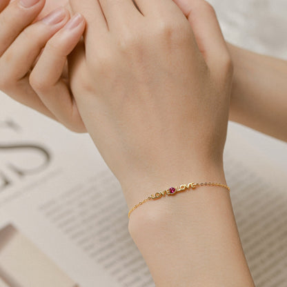 [Clover Jewelry] Romantisches Armband in Herzform für Liebhaber