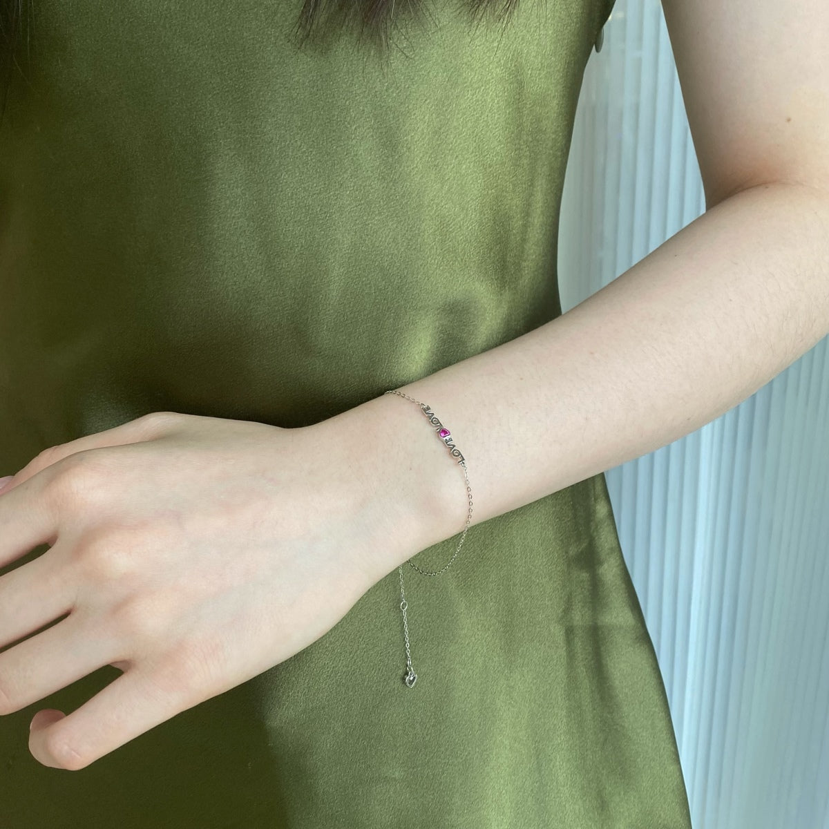 [Clover Jewelry] Romantisches Armband in Herzform für Liebhaber