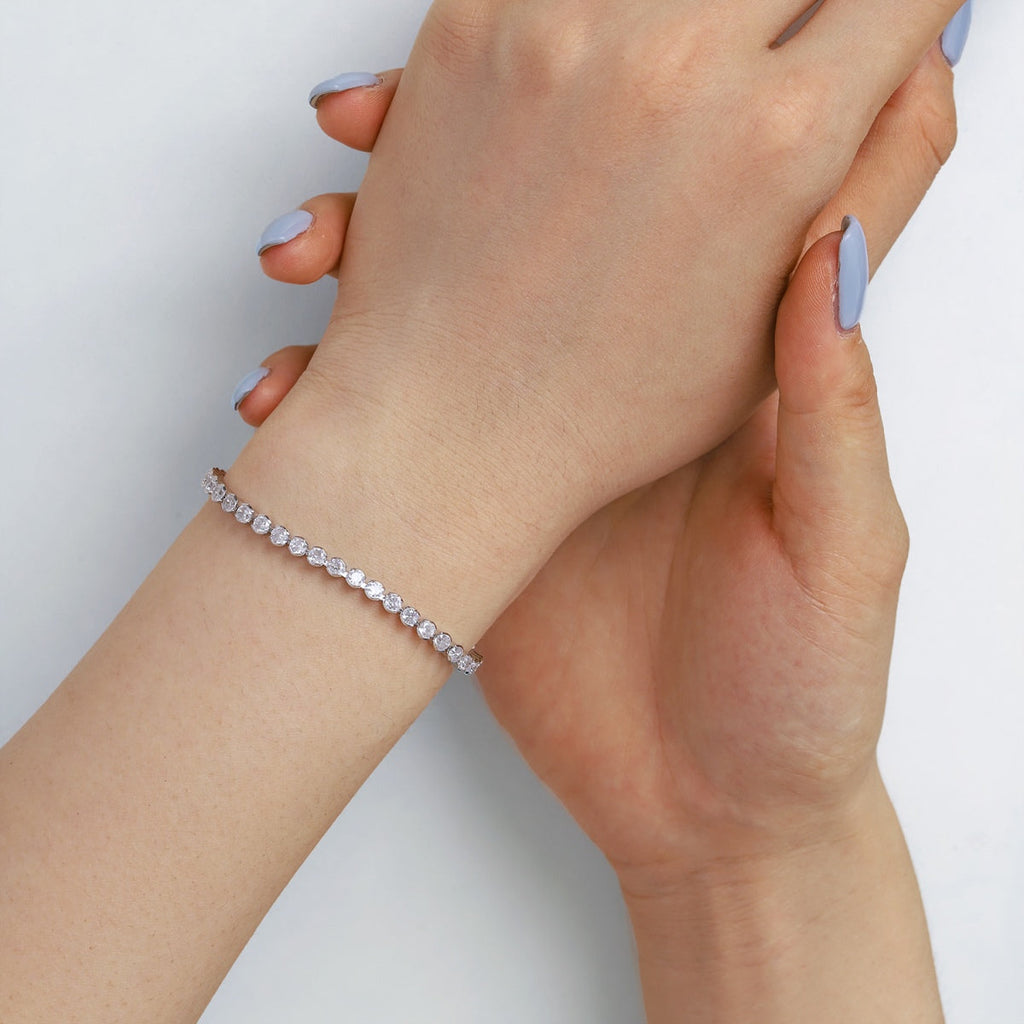 [Clover Schmuck]Verziertes Funkelndes Rundgeschliffenes Tägliches Armband