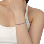 [Clover Schmuck]Verziertes Funkelndes Rundgeschliffenes Tägliches Armband