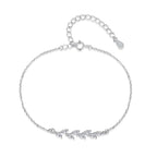 [Clover Jewelry]Elegantes Weizenblätter-Armband