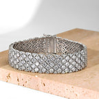 [Klee Schmuck]Verziertes Elegantes Armband für Partys mit Rundschliff