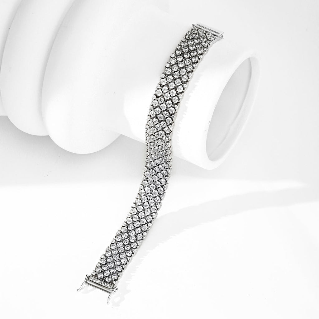 [Klee Schmuck]Verziertes Elegantes Armband für Partys mit Rundschliff
