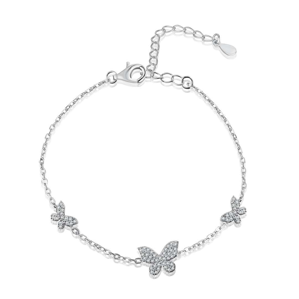 [Clover Schmuck]Zartes Schmetterlingsanhänger-Armband
