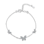 [Clover Schmuck]Zartes Schmetterlingsanhänger-Armband