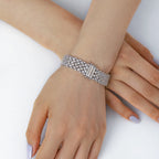 [Klee Schmuck]Verziertes Elegantes Armband für Partys mit Rundschliff
