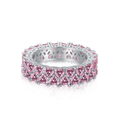 [Clover Jewelery]Sparkling Full Heart Ring
