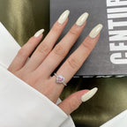 [Clover Jewelry] Eternity Glänzender Romantischer Herzförmiger Liebhaber Ring