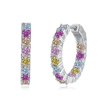 [Clover Jewelery]Unique Round Cut Daily Earrings