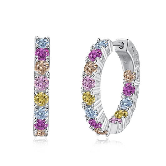 [Clover Jewelery]Unique Round Cut Daily Earrings