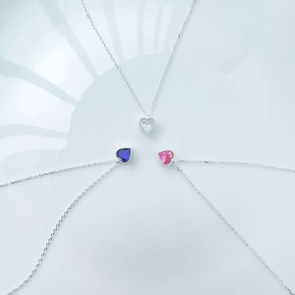 [Clover Jewelery]Ornate Heart Shape Necklace