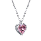 [Clover Jewelry]Aufwendige Herzkette