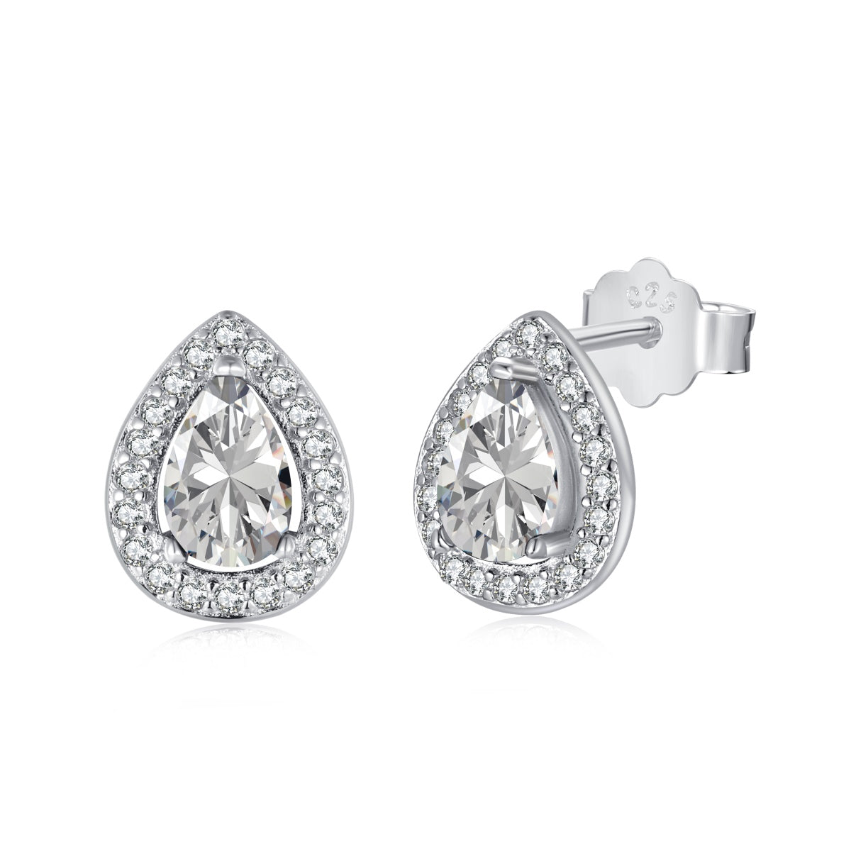 [Clover Jewelery]Luxurious Water Drop Shape Earrings