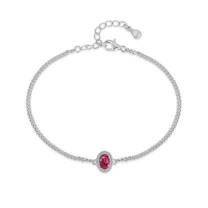 [Clover Jewelery]Exquisite Oval Shape Bracelet