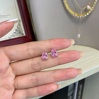 [Clover Jewelry] Verzierte Ohrringe in Wassertropfenform