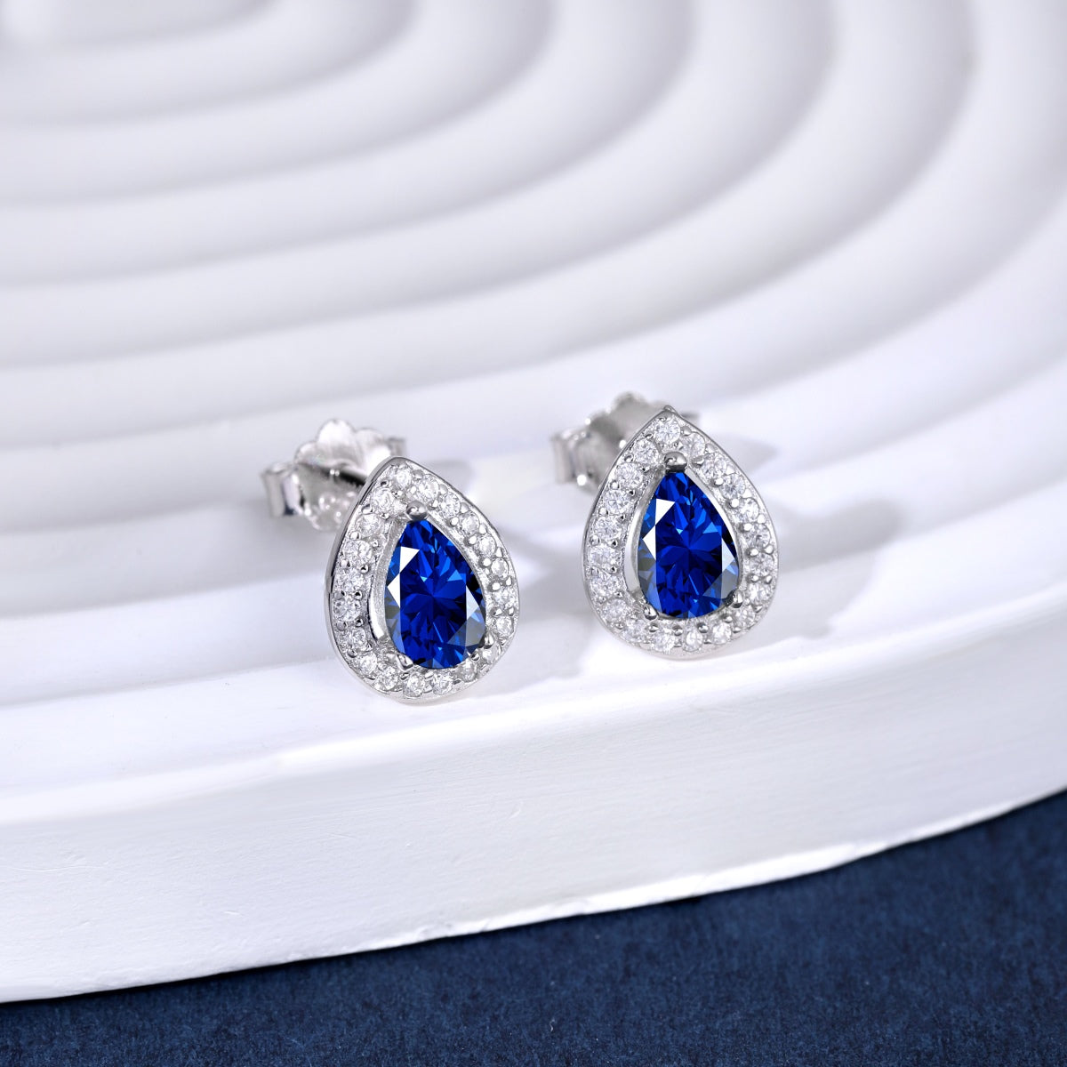 [Clover Jewelery]Luxurious Water Drop Shape Earrings