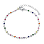 [Clover Jewelry]Colorful Bead Array Bracelet