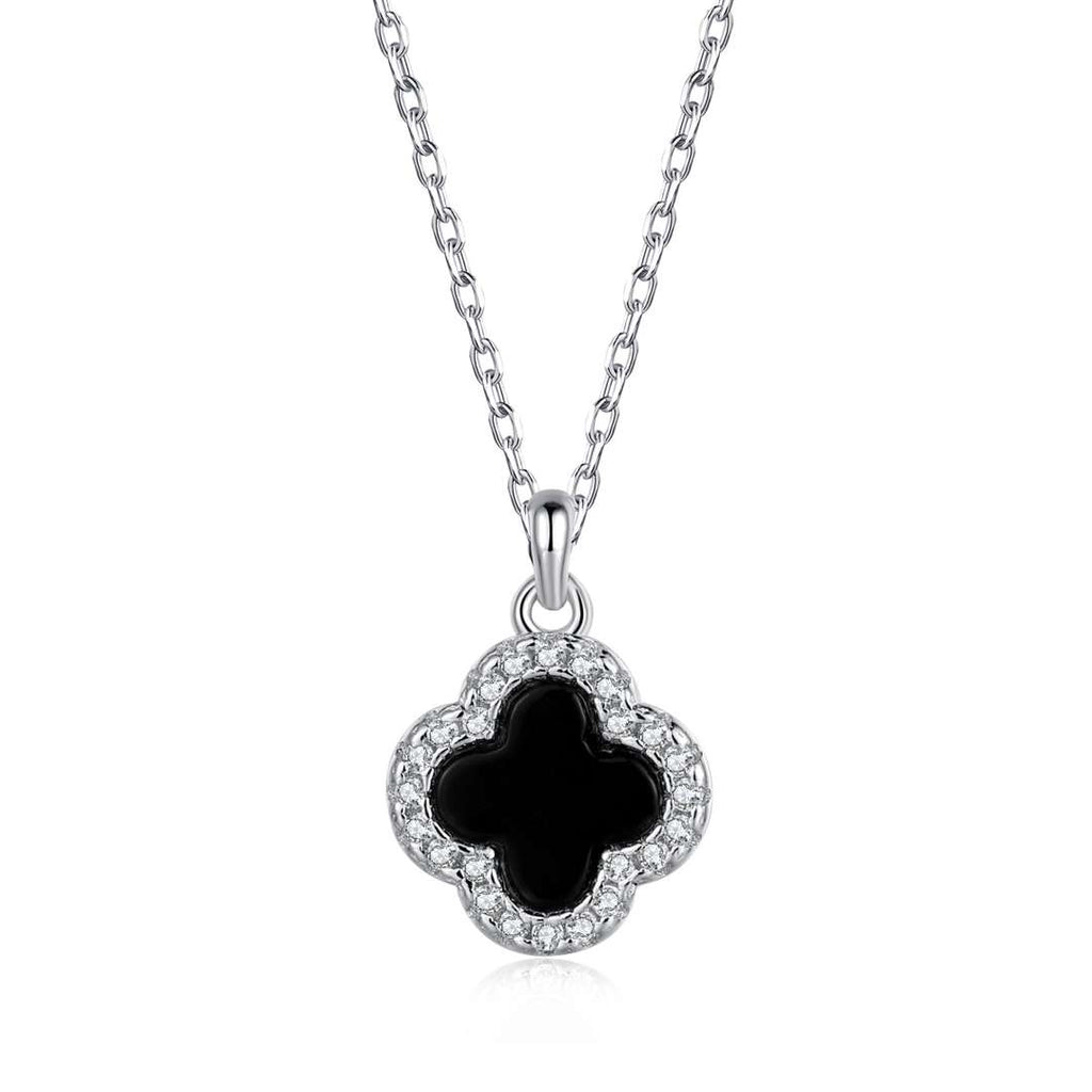 [Clover Jewelry]Zarte Blumenhalskette