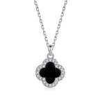 [Clover Jewelry]Zarte Blumenhalskette