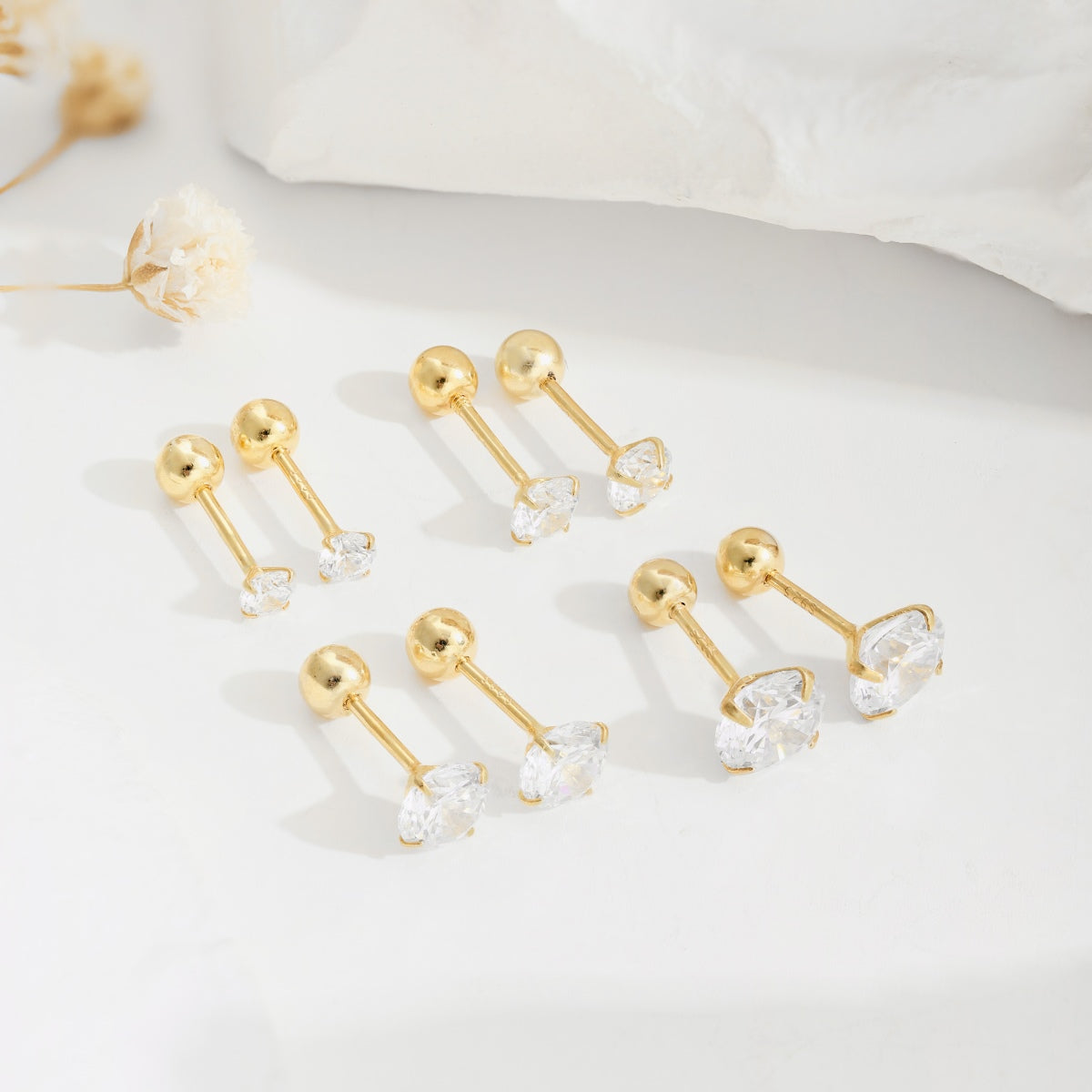 [Clover Jewelery]Unique U-Shaped Ear Bone Earrings