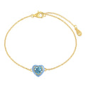 [Clover Jewelry]Funkelndes romantisches Herzform-Liebhaber-Armband