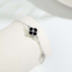 [Clover Jewelry] 可憐な四つ葉のクローバーブレスレット
