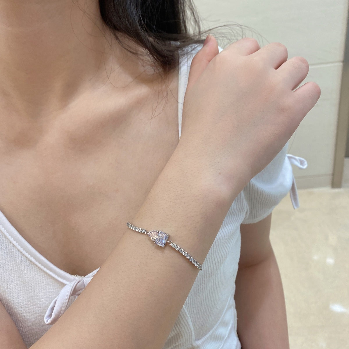 [Clover Schmuck]Schillerndes, einzigartiges Armband mit mehreren Formen für Verliebte