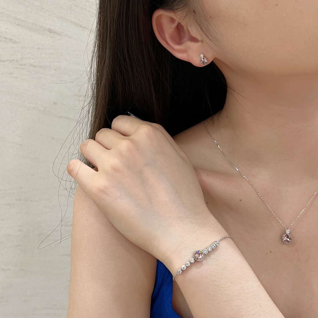 [クローバージュエリー]豪華なハート・オブ・・オーシャンブレスレット