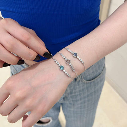 [Clover Jewellery]Luxuriöses Herz des Ozeans-Armband