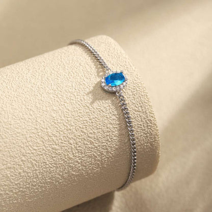 [Clover Jewelery]Exquisite Oval Shape Bracelet