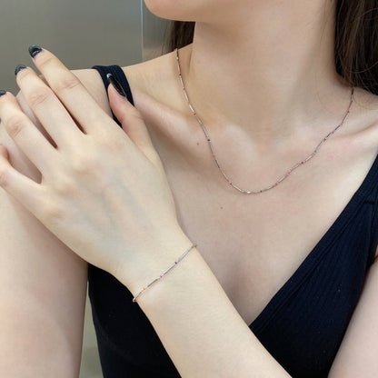 [Clover Jewelry] Einzigartiges buntes Alltagsarmband