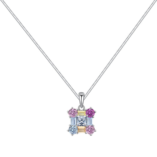 [Clover Jewelery]Gorgeous Multi Colorful Necklace