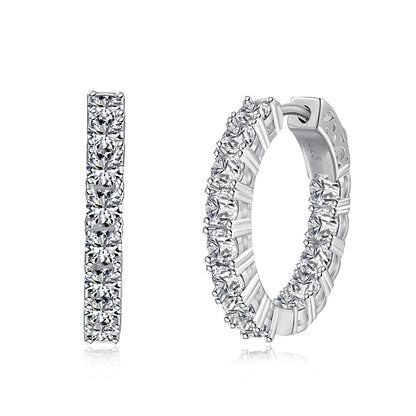 [Clover Jewelery]Unique Round Cut Daily Earrings