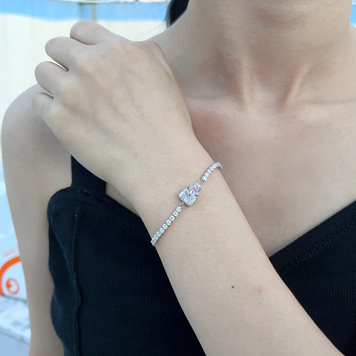 [Clover Schmuck]Schillerndes, einzigartiges Armband mit mehreren Formen für Verliebte