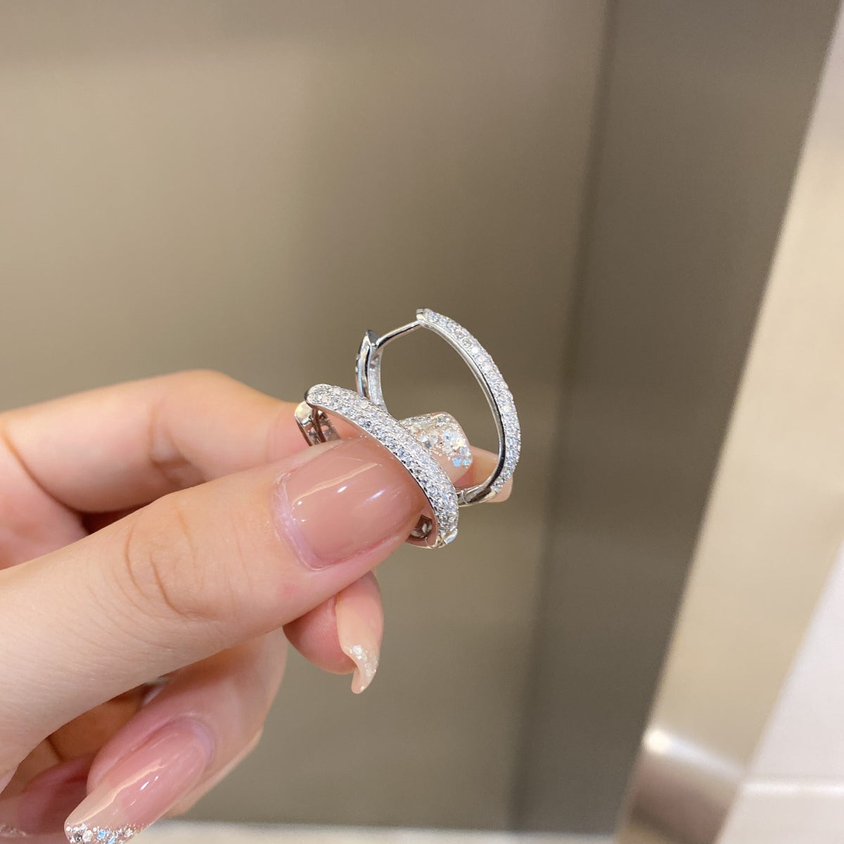 [Clover Jewelry]Exquisite, vielseitige Ohrringe für den Alltag