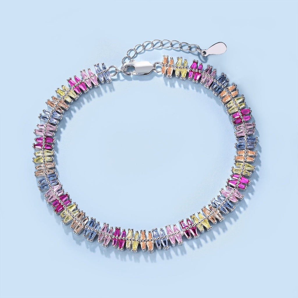 [Clover Jewelry]Funkelndes Exquisites Multi-Schliff Party Armband