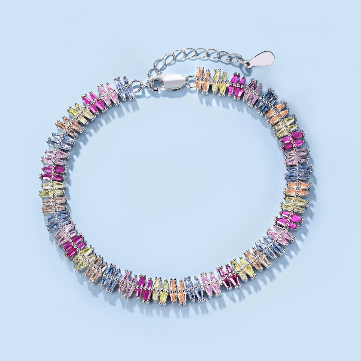 [Clover Jewelry]Funkelndes Exquisites Multi-Schliff Party Armband