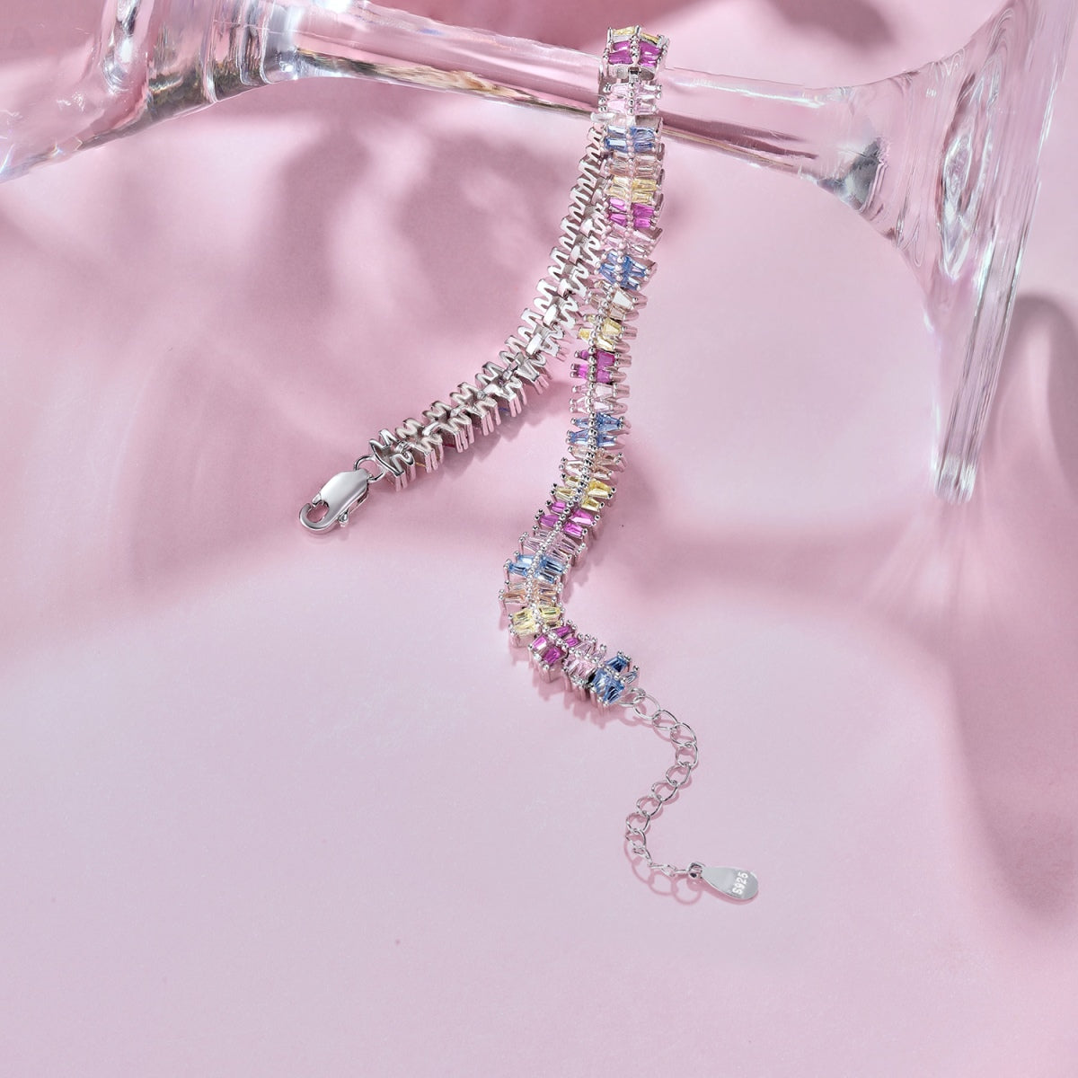 [Clover Jewelry]Funkelndes Exquisites Multi-Schliff Party Armband