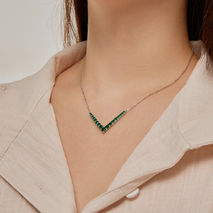 [Clover Jewelery]Ornate Round Cut Necklace
